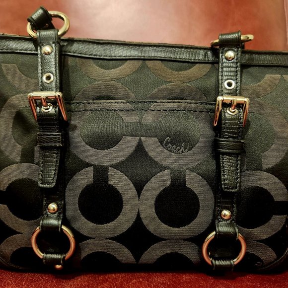 Black Coach Purse E1394-19404M - Picture 2 of 8